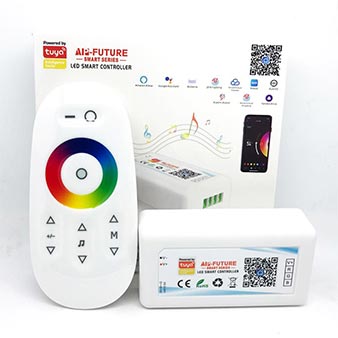 Rgb controlar tuya wifi with rf Remote